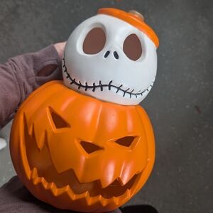 Halloween Pumpkin and Skull Decor